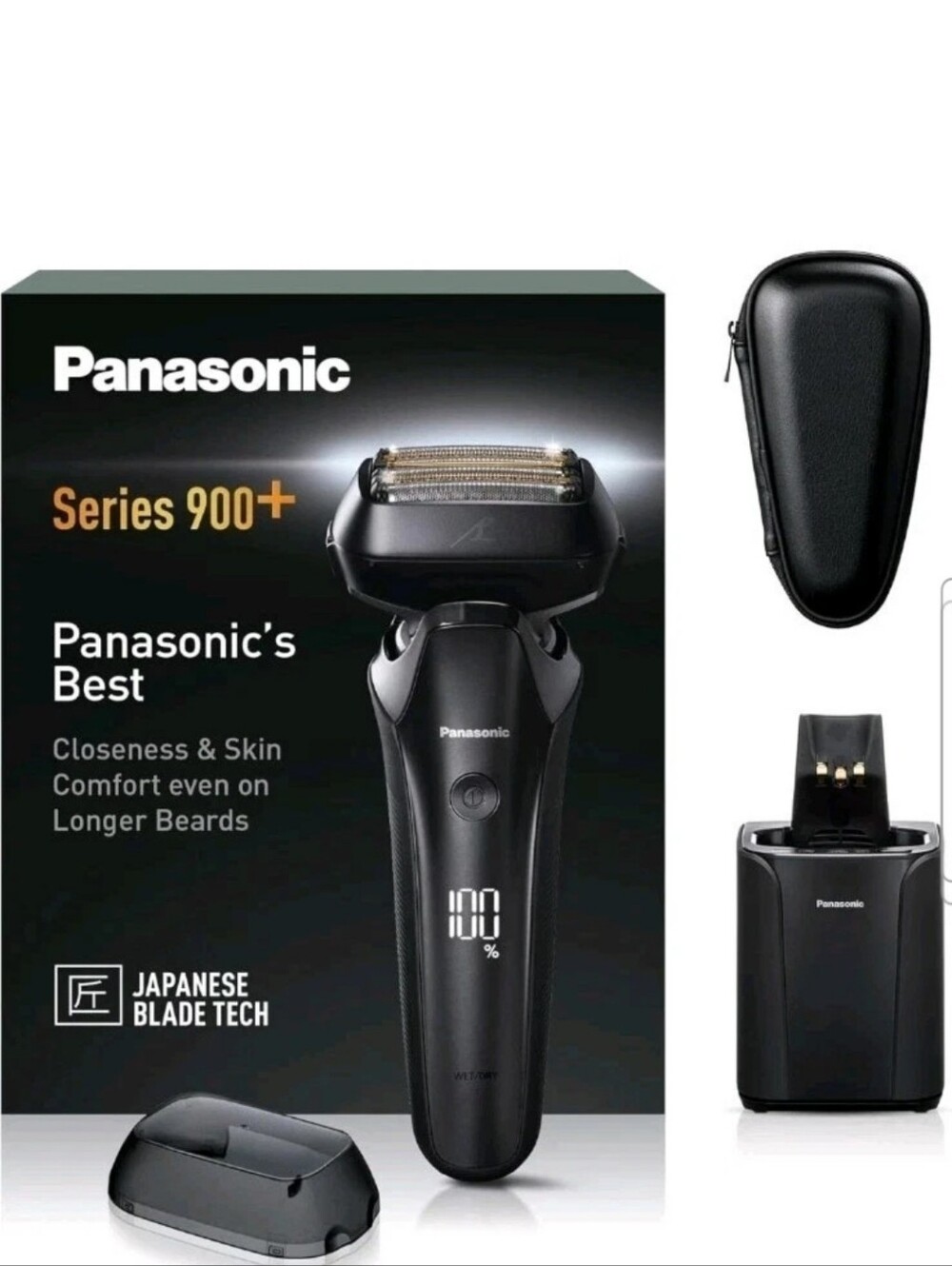 Panasonic ES-LS9A  Series 900+ 6-Blade Wet & Dry Razor for Men Electric Shaver